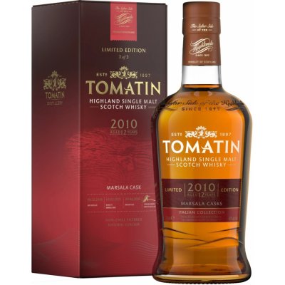 Tomatin 2010 12y Marsala Casks Italian Collection 46% 0,7 l (karton) – Hledejceny.cz