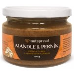 Nutspread Mandlové máslo s perníkem 250 g – Zbozi.Blesk.cz