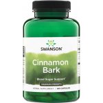 Swanson Skořice Cinnamon Maximum Strength 120 kapslí – Hledejceny.cz