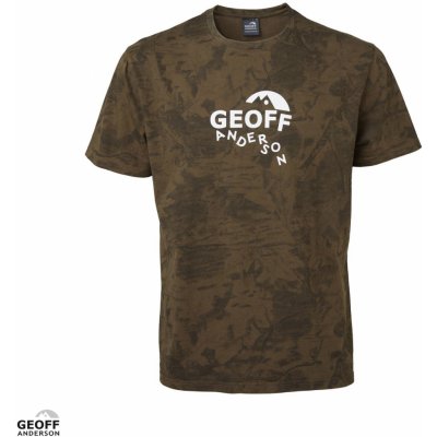 Geoff Anderson tričko Organic Tee Leaf Logo bílé – Zboží Mobilmania