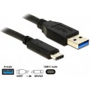 Delock DL0196 USB 10 Gbps (USB 3.1, Gen 2) Typ A samec > USB Type-C™ samec 0,5m, černý