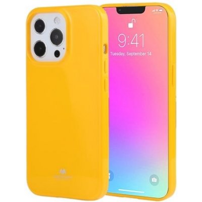 Pouzdro Mercury iPhone 13 Pro Jelly Yellow – Zboží Mobilmania