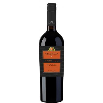 Villa Italia Primitivo Puglia 12,5% 0,75 l (holá láhev) – Hledejceny.cz