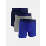 Under Armour Performance Tech Mesh 6in Boxerjock 3P black/grey/blue – Zboží Mobilmania
