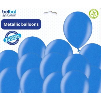 Belbal Balónek modrý metalický 065