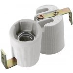 Instalační objímka Kanlux HLDR-E14 (CH143-E14), E14, keramická + kovový držák | Zboží Auto