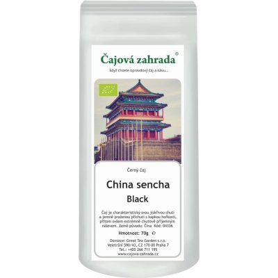 Čajová zahrada China Black Sencha černý čaj 1 kg – Zbozi.Blesk.cz