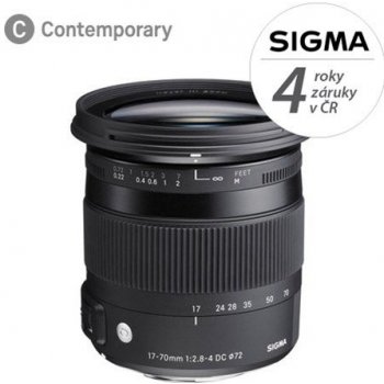 SIGMA 17-70mm f/2.8-4 DC Macro OS HSM Contemporary Pentax