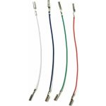 General Univerzální propojovací kablíky vodiče pro gramofonové přenosky 5 5 cm - 4 kusy – Zboží Mobilmania