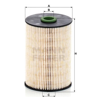 MANN FILTER Palivový filtr PU 936/1 x | Zboží Auto