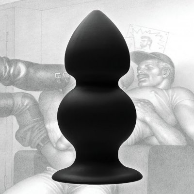 Tom of Finland Weighted Silicone Anal Plug