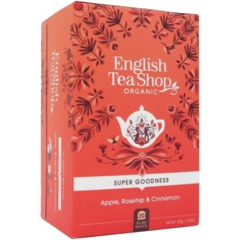 English Tea Shop čaj Jablko šípek skořice Bio 20 sáčků