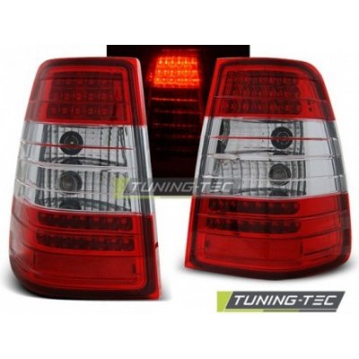 Světla zadní MERCEDES W124 E-KLASA KOMBI 09.85-95 RED WHITE LED | Zboží Auto