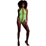 Ouch! Glow in the Dark Long Sleeve Crop Top and Long Skirt Neon Green – Zboží Dáma