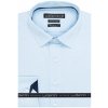 Pánská Košile Lui Bentini pánská košile dlouhý rukáv slim fit LDS230 vzorovaná světle modrá