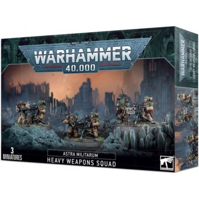 GW Warhammer 40000: Astra Militarum Cadian Heavy Weapons Squad – Zboží Živě