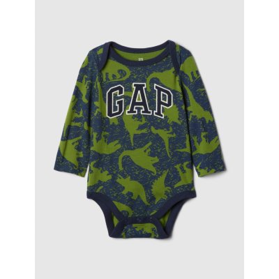 GAP Baby bavlněné body s logem Zelená – Hledejceny.cz