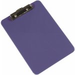 Q-connect A4 psací podložka s klipem velmi tvrdá modrá – Sleviste.cz