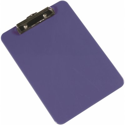 Q-connect A4 psací podložka s klipem velmi tvrdá modrá – Sleviste.cz