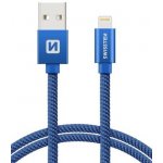 Swissten 71523208 USB 2.0 typ A na Lightning 1,2m modrý – Zbozi.Blesk.cz
