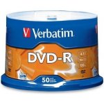 Verbatim DVD-R 4,7GB 16x, Advanced AZO, cakebox, 50ks (43548) – Hledejceny.cz