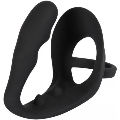 Black Velvets Silicone Cock Ring & Plug – Zboží Mobilmania