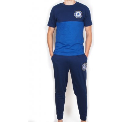 FC Chelsea pánské pyžamo krátký rukáv modrá