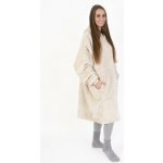 MKLuzkoviny.cz Beránková mikina mikroplyš Laura přírodní – Hledejceny.cz