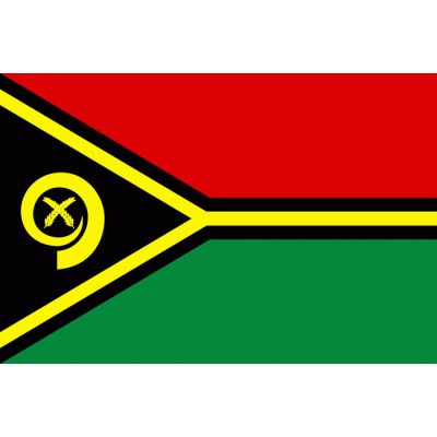 Státní vlajka Vanuatu tištěná venkovní Alerion – Hledejceny.cz