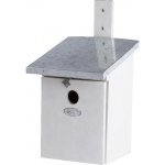 Esschert Design Budka "Best for birds" pro Sýkorku koňadru 33 cm bílá – Hledejceny.cz