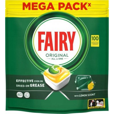 Fairy Original All In1 Citron kapsle do myčky 100 ks – Zboží Mobilmania