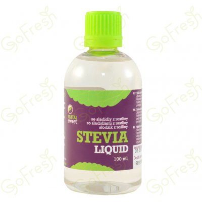 Natusweet Stevia tekuté 100 ml – Sleviste.cz