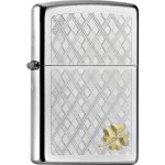 Zippo benzínový ARGYLE CLOVER 20406 205 – Zboží Dáma