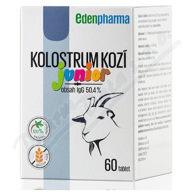 EDENPharma KOLOSTRUM KOZÍ Junior 60 tablet – Hledejceny.cz