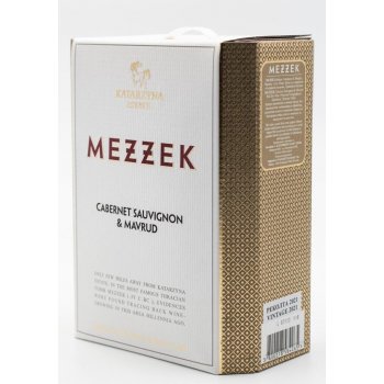 Katarzyna Estate Mezzek Bag in Box Cabernet Sauvignon x Mavrud červené 2022 14,5% 3 l (karton)