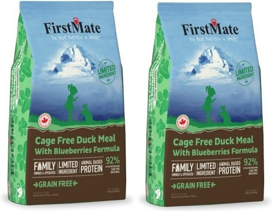 FirstMate Cat Duck with Blueberries 2 x 4,54 kg