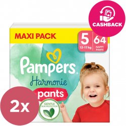 PAMPERS Harmonie Pants 5 2x 64 ks