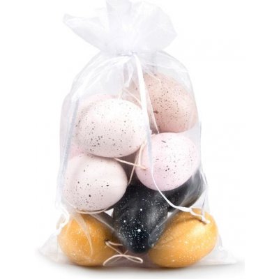 Vajíčka plast 6cm/12ks mix barev kropenatá MFP 2221726 – Hledejceny.cz