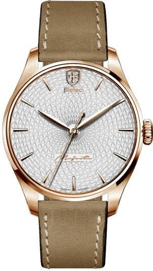 Biatec Majestic 02 N - Béžový vintage nubuk řemínek
