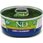 N&D Cat Prime Adult Lamb & Blueberry 70 g – Sleviste.cz