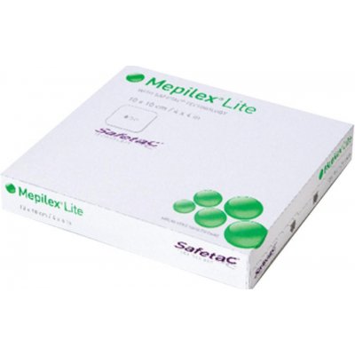 Mepilex Lite Krytí tenké silikonové sterilní 10 x 10cm/5 ks – Hledejceny.cz