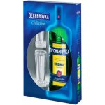 Becherovka 38% 0,7 l (dárkové balení 2 sklenice) – Zboží Mobilmania