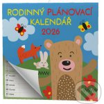 Nástěnný Baloušek čtvercový Rodinný plánovací 2026 – Zboží Dáma