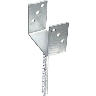 DOMAX patka sloupku PS 100 U , 101 x 120 x 60, zinkovaná – Zboží Mobilmania