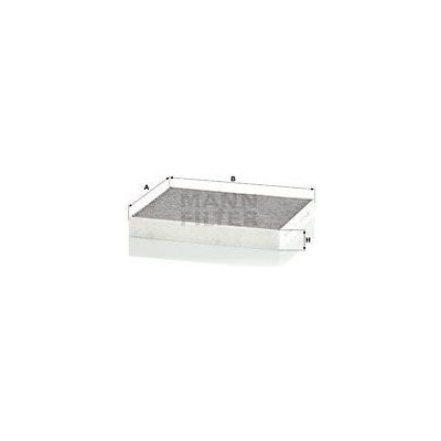 Filtr, vzduch v interiéru MANN-FILTER CUK 24 024 MF CUK24024 – Hledejceny.cz