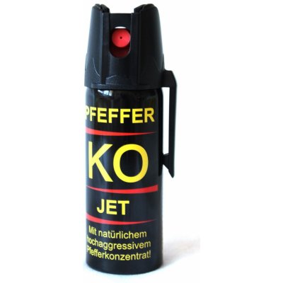 F.W. KLEVER GmbH Obranný pepřový sprej KO-JET 50 ml tekutá střela – Zboží Mobilmania
