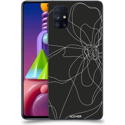 Pouzdro ACOVER Samsung Galaxy M51 M515F s motivem Line Flower I – Zboží Mobilmania