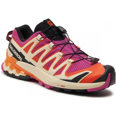 Salomon dámské běžecké boty XA PRO 3D V9 W rose violet/dragon fire/papaya růžové