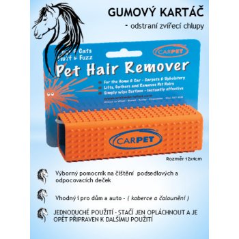 CarPet Pet Hair Remover kartáč na odstranění zvířecích chlupů