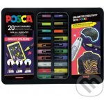 Posca sada popisovačů PC-1M/PC-3M/PC-5M Graffitti mix barev 20 ks – Zboží Živě